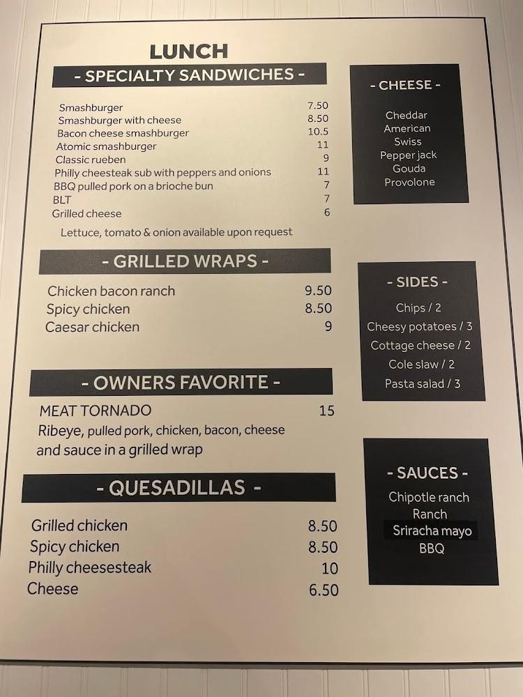 Brake Brothers Grill Menu image 2