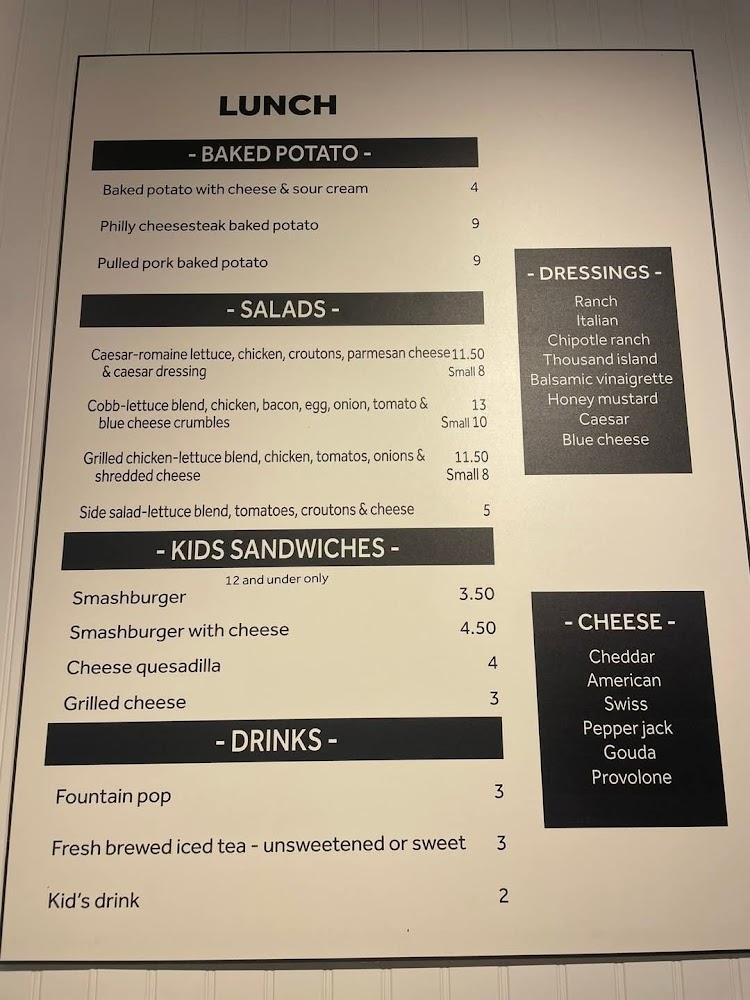 Brake Brothers Grill Menu image 3